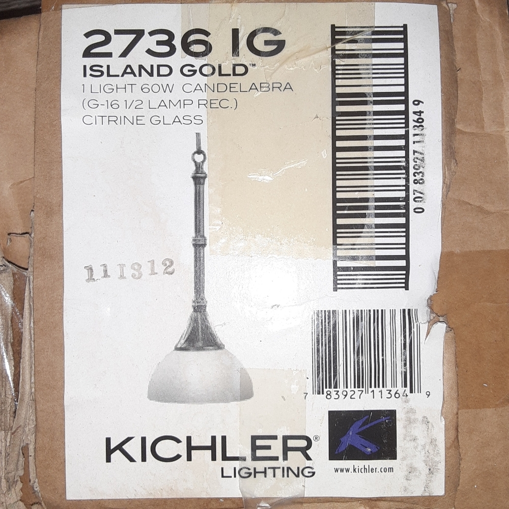 Two pendent light New in boxes